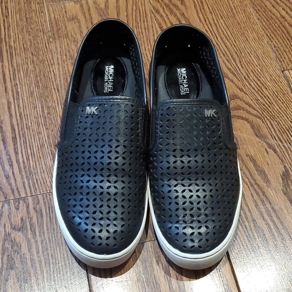 Michael Kors Shoes - MICHAEL KORSOlivia Perforated Leather Slip-On S